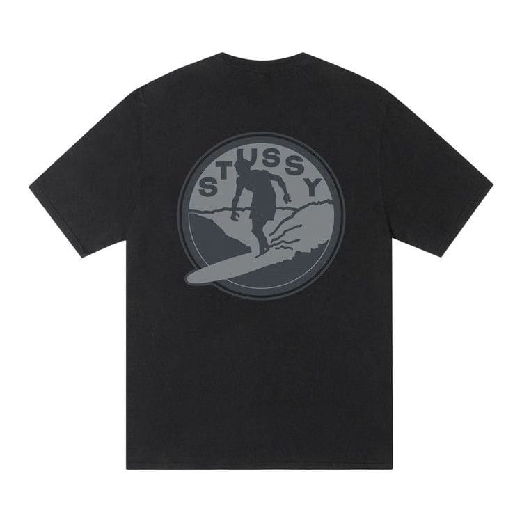 Stussy Surf Club T-Shirt Pigment Dyed Black