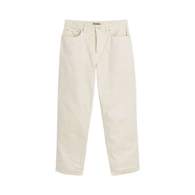 Stussy Big Ol Jean Washed Canvas Vintage Natural