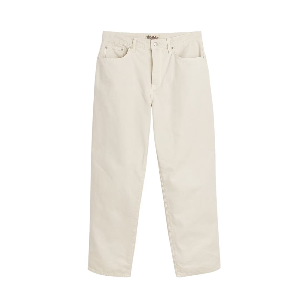 Stussy Big Ol Jean Washed Canvas Vintage Natural