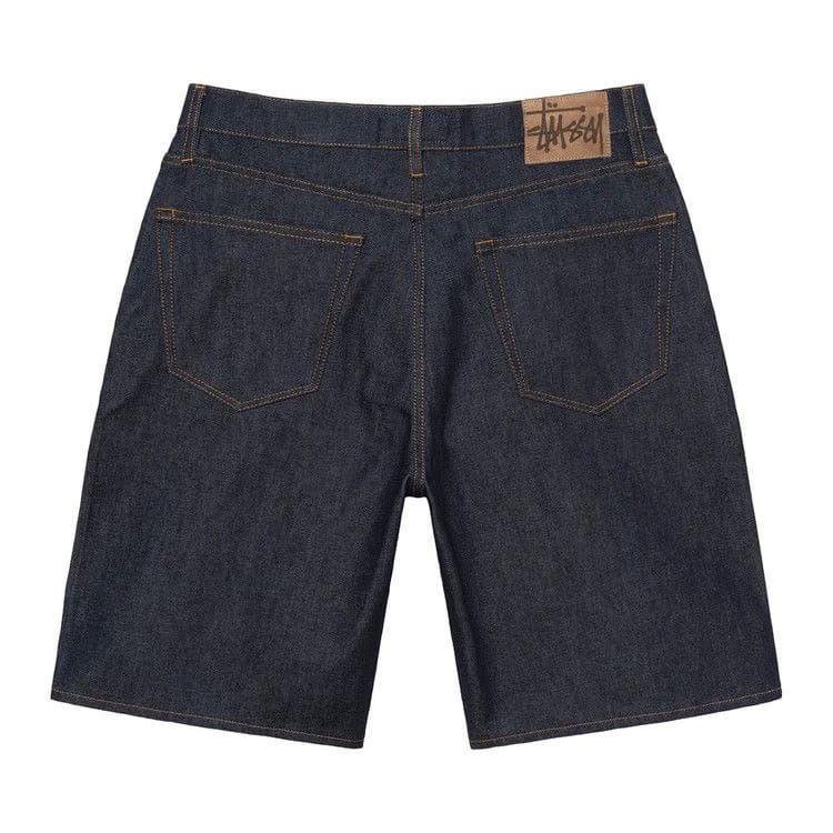 Stussy Sandwash Denim Big Ol' Shorts Raw