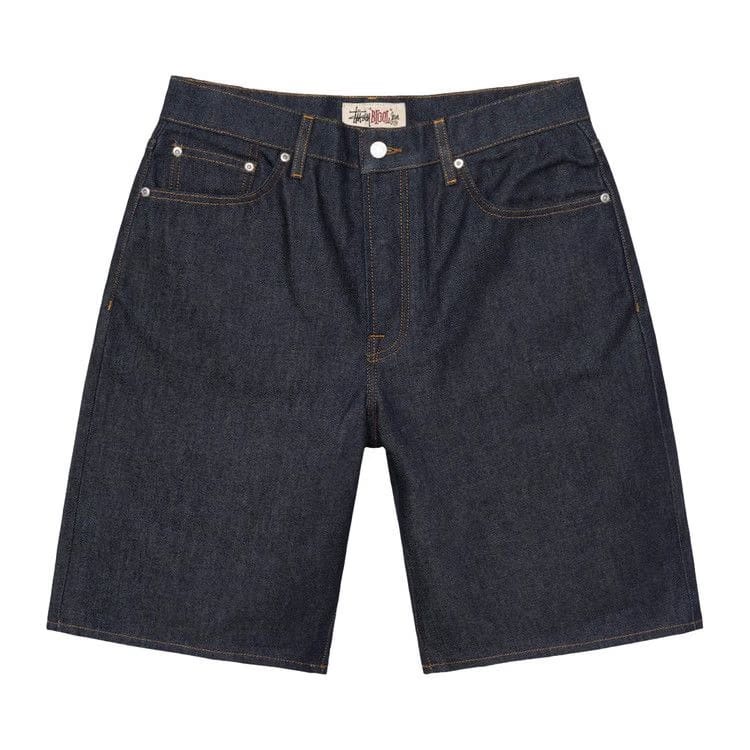 Stussy Sandwash Denim Big Ol' Shorts Raw