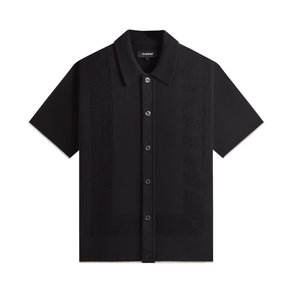 Kith For TaylorMade Pin High Button Down Black