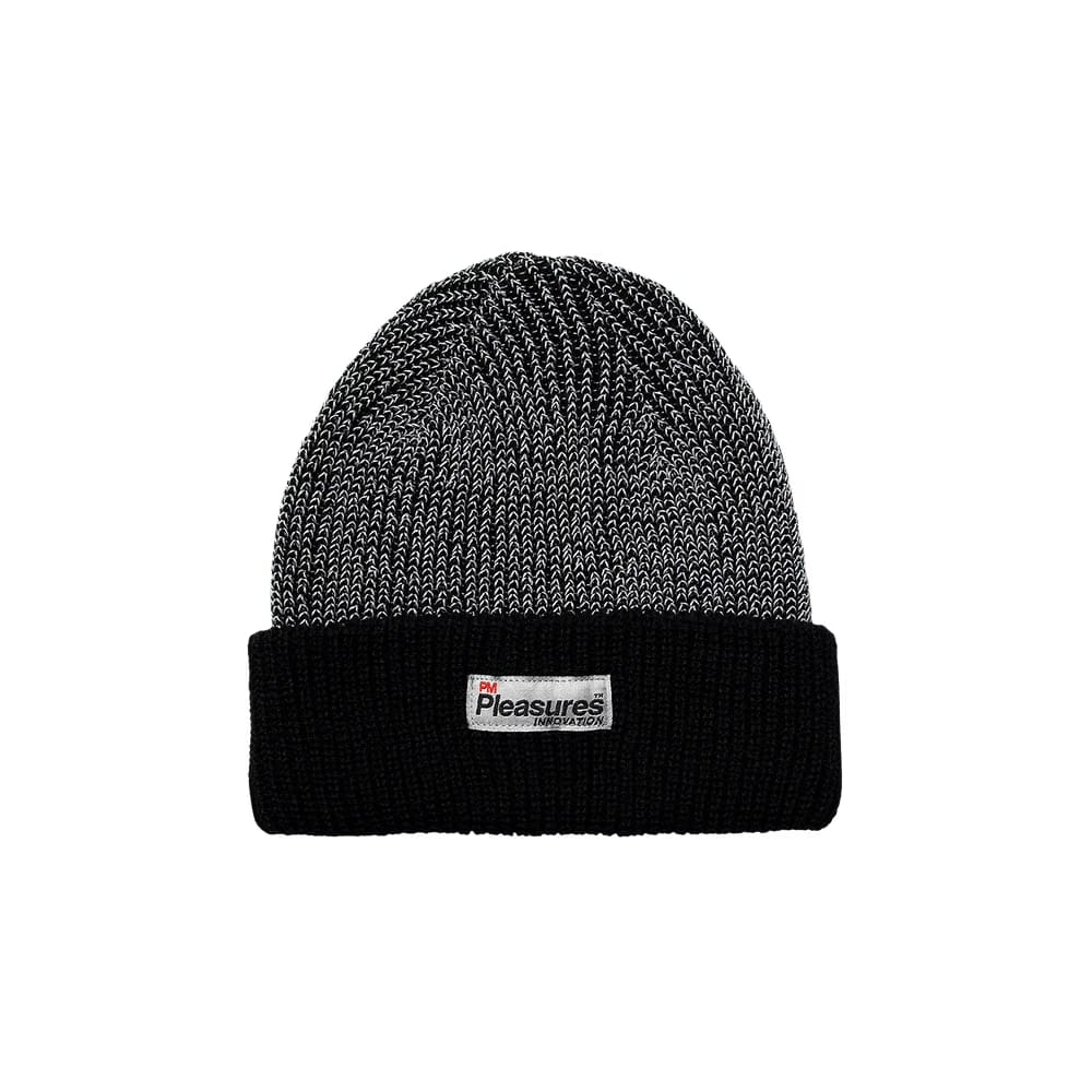 Pleasures Innovation Reflective Beanie Black