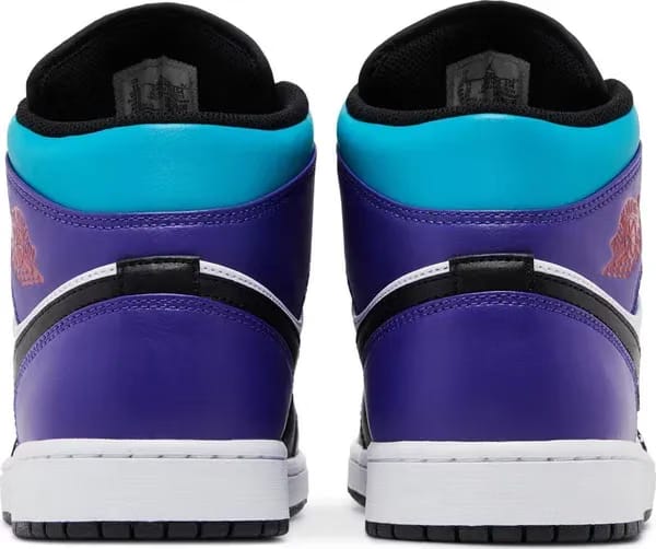 Air Jordan 1 Mid Teal Purple/Aquamarine