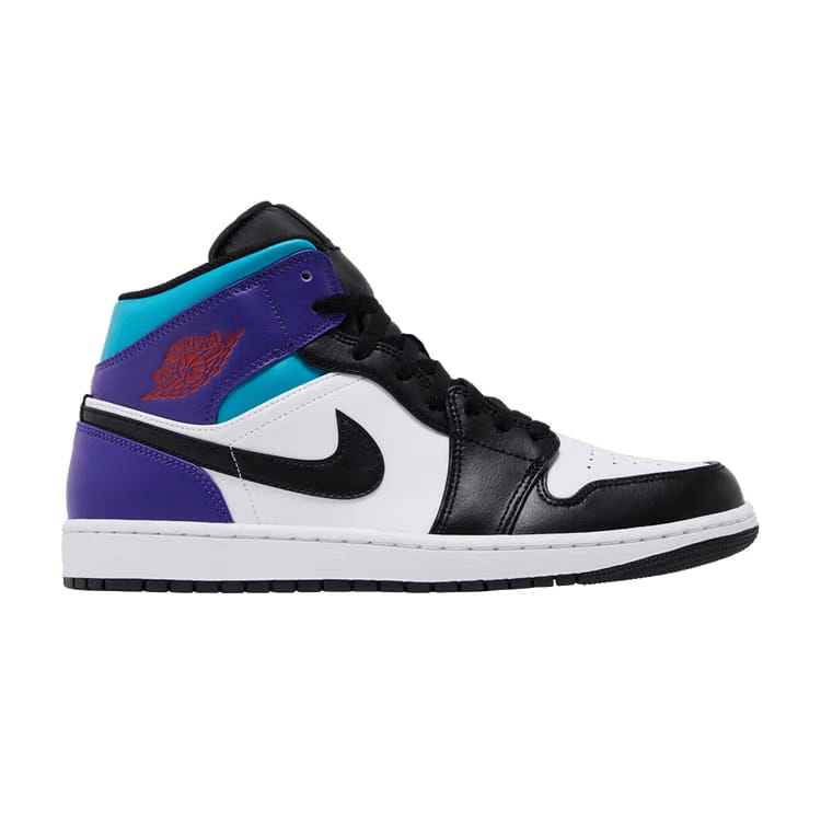 Air Jordan 1 Mid Teal Purple/Aquamarine