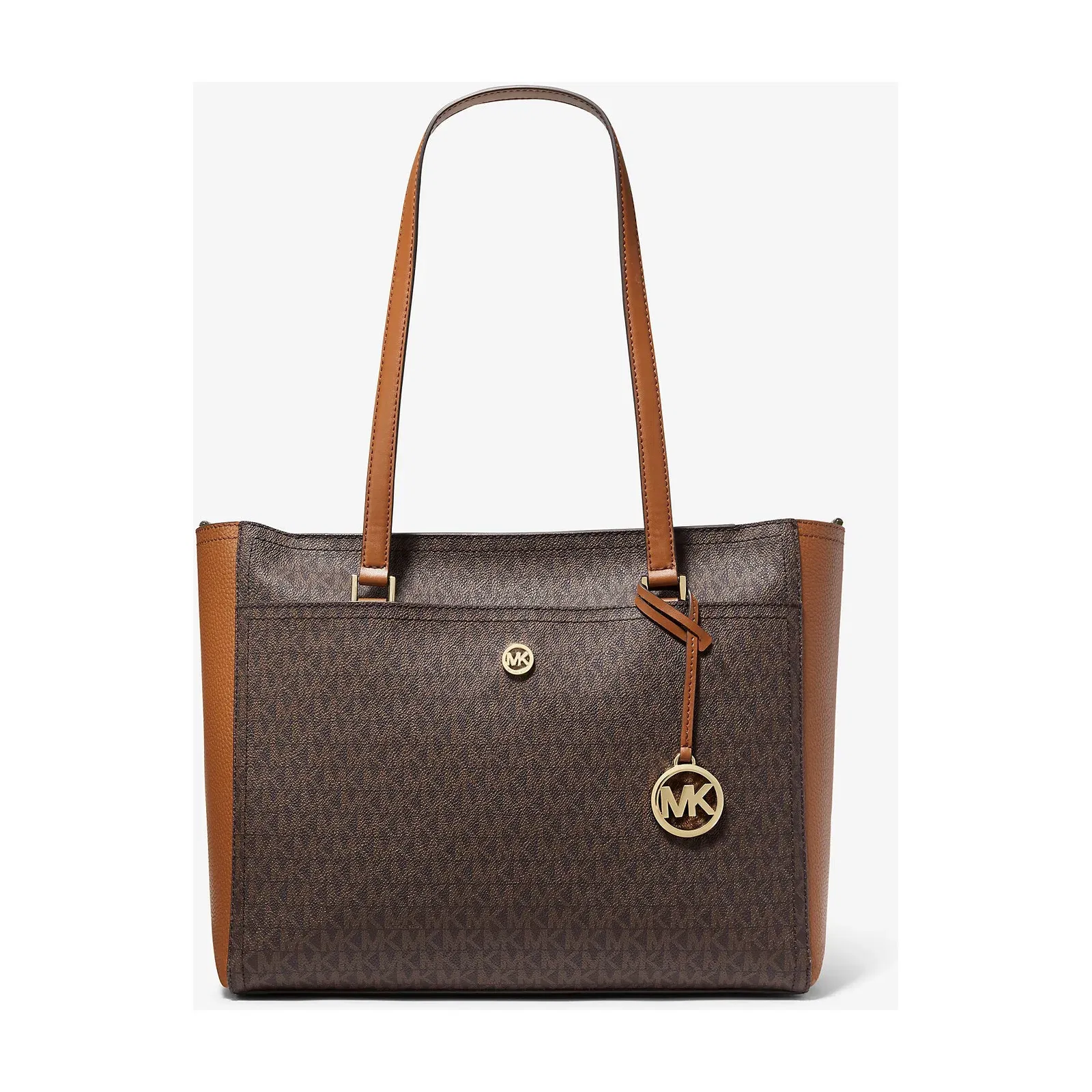 Michael Kors Maisie Large Logo 3-in-1 Tote Bag Brown