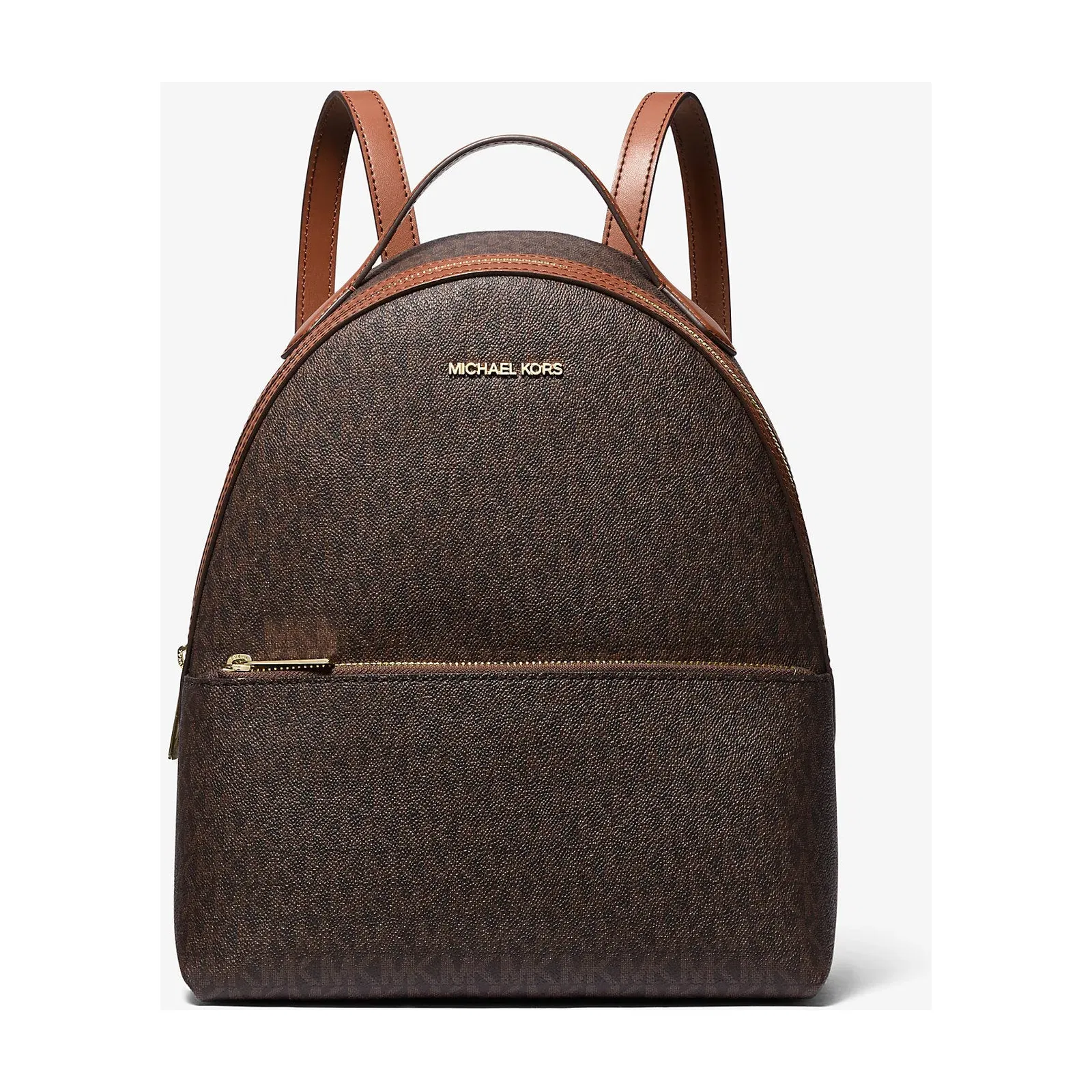 Michael Kors Sheila Medium Logo Backpack Brown