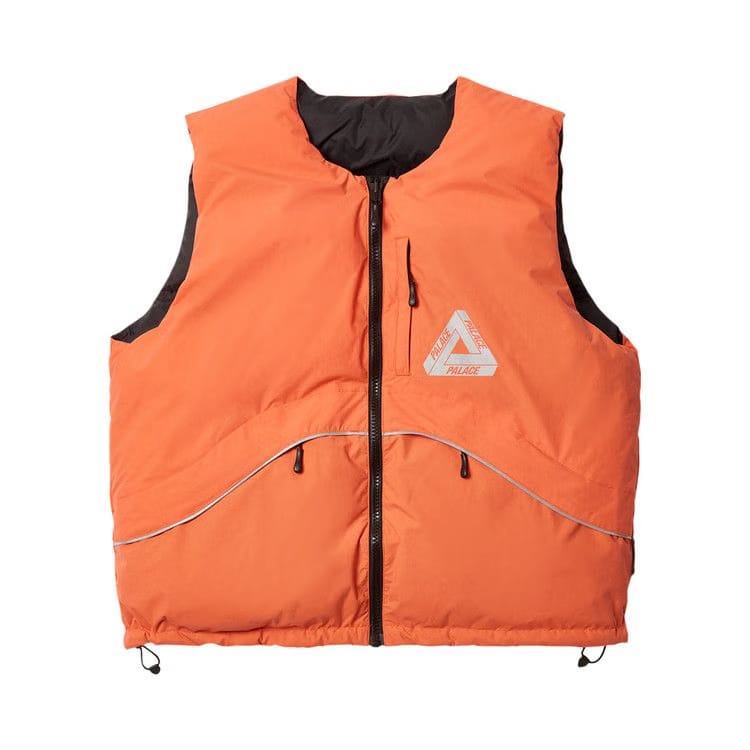 Palace P-Tech Reversible Puffa Vest Orange
