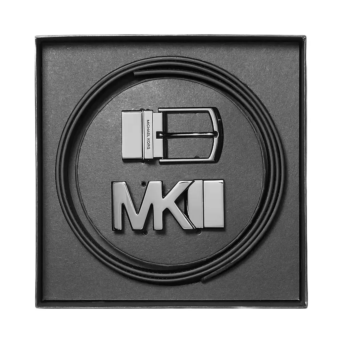 Michael Kors 4-In-1 Logo Belt Box Set Brown-Black