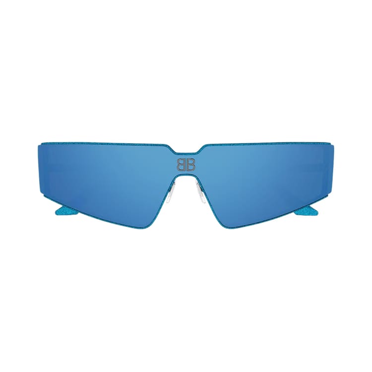 Balenciaga Geometric Sunglasses Light Blue
