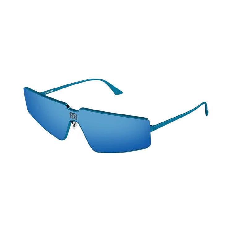 Balenciaga Geometric Sunglasses Light Blue