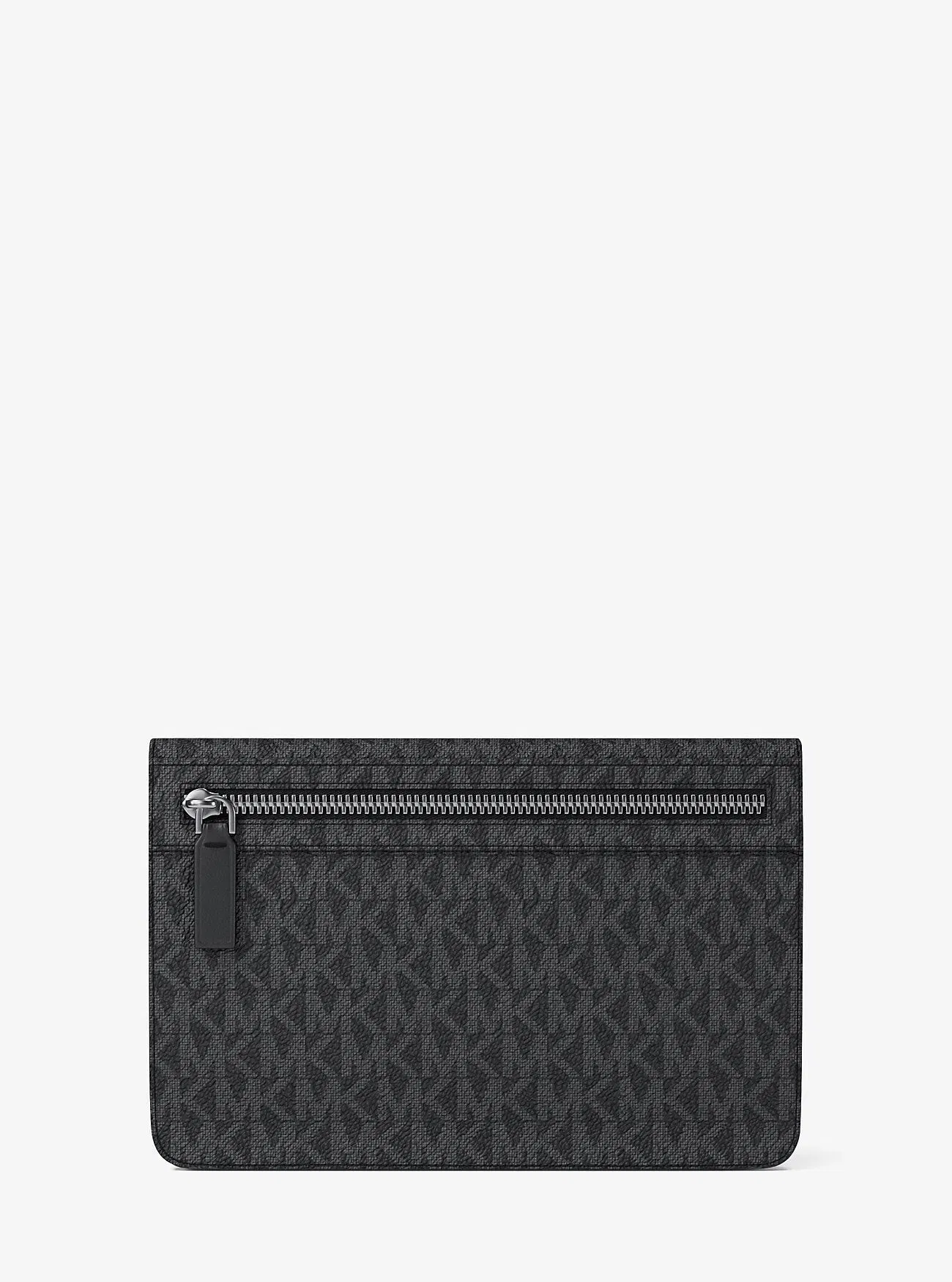 Michael Kors Cooper Large Embellished Signature Logo Wallet Black