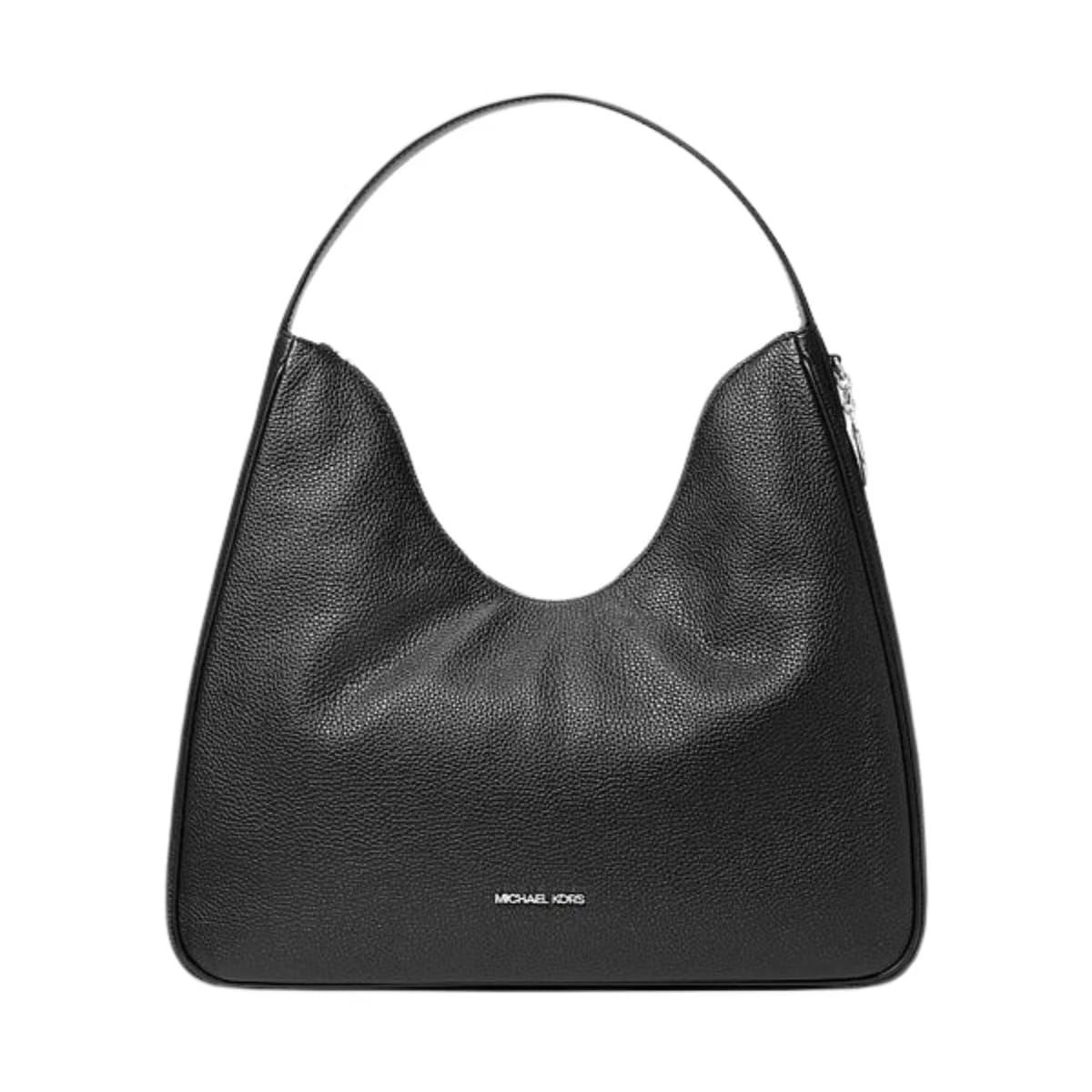 Michael Kors Nayla Medium Woven Shoulder Bag Black