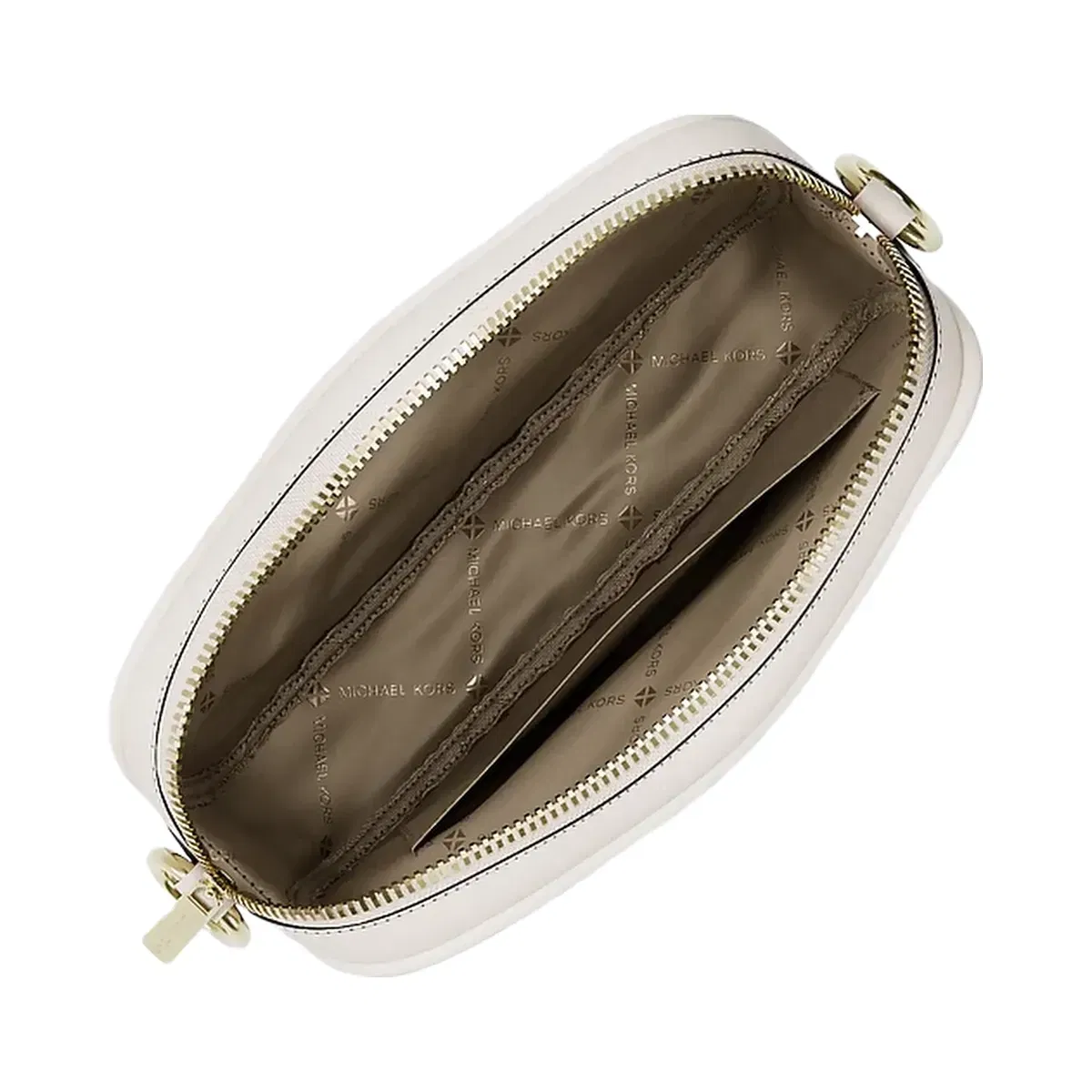 Michael Kors Jet Set Small Signature Logo Camera Crossbody Bag Lt Crm Multi – image 2 of 5 Michael Kors Jet Set Small Signature Logo Camera Crossbody Bag Lt Crm Multi – image 2 of 5