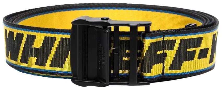 Off-White Tape Industrial Belt Yellow/Black