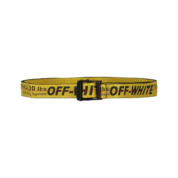 Off-White Tape Industrial Belt Yellow/Black