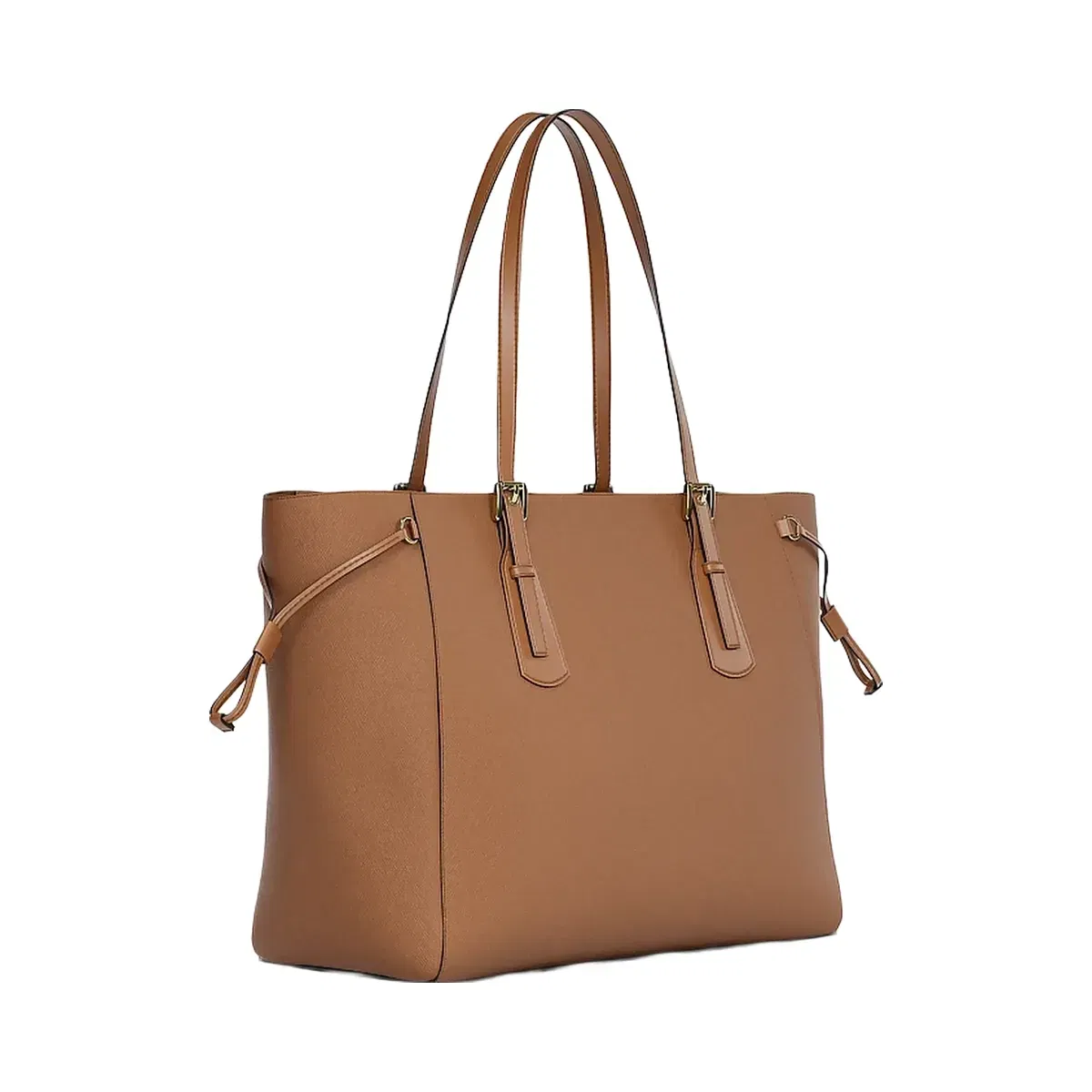 Michael Kors Voyager Large Saffiano Leather Tote Bag Luggage