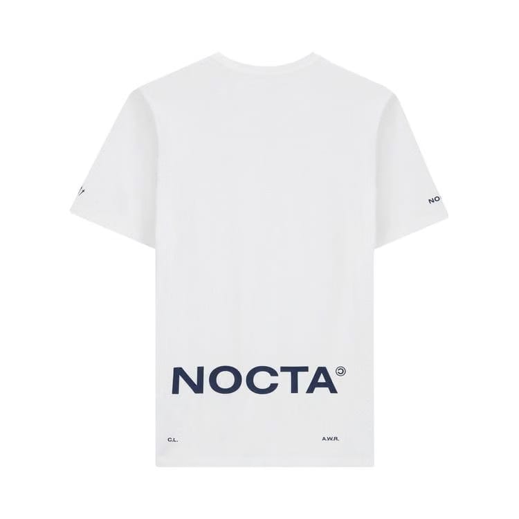 Nike x NOCTA Shorts-Sleeve T-Shirt White/Blue Void