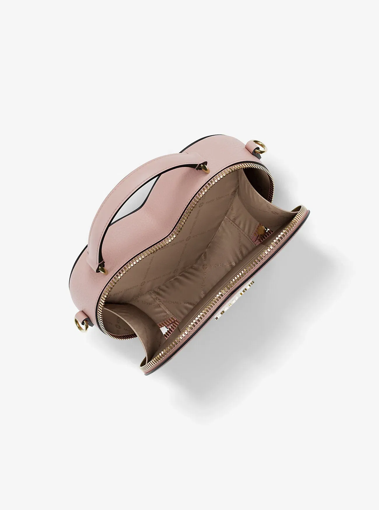 Michael Kors Jet Set Small Heart Crossbody Bag Powder Blush