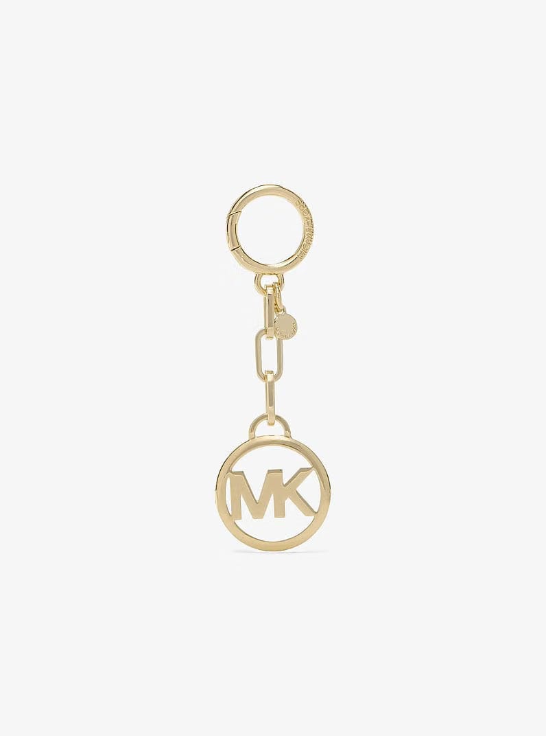Michael Kors Jet Set Logo Bag Charm 18K Gold