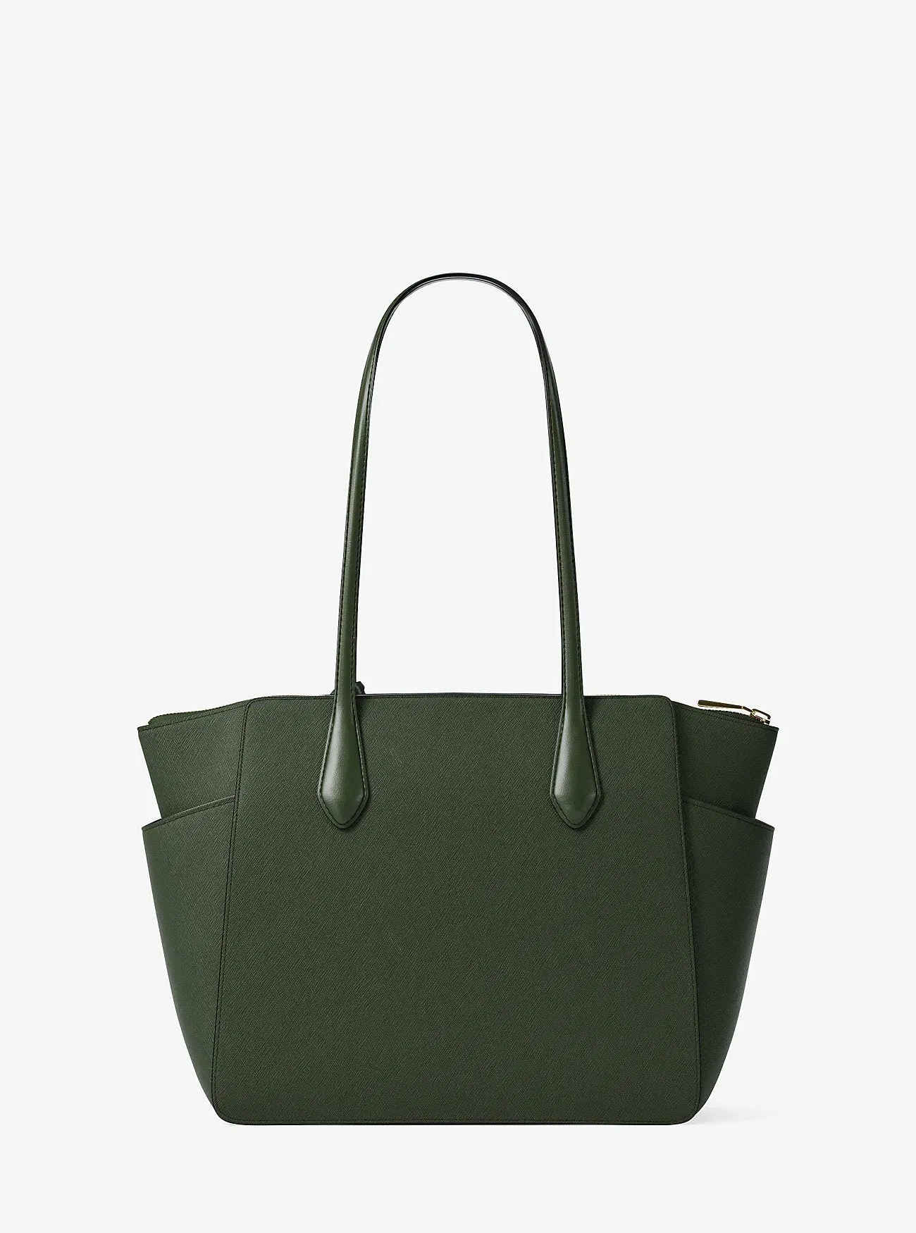 Michael Kors Marilyn Medium Saffiano Leather Tote Bag Moss