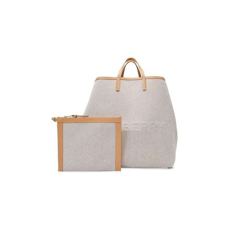 Burberry XL Beach Tote Nude