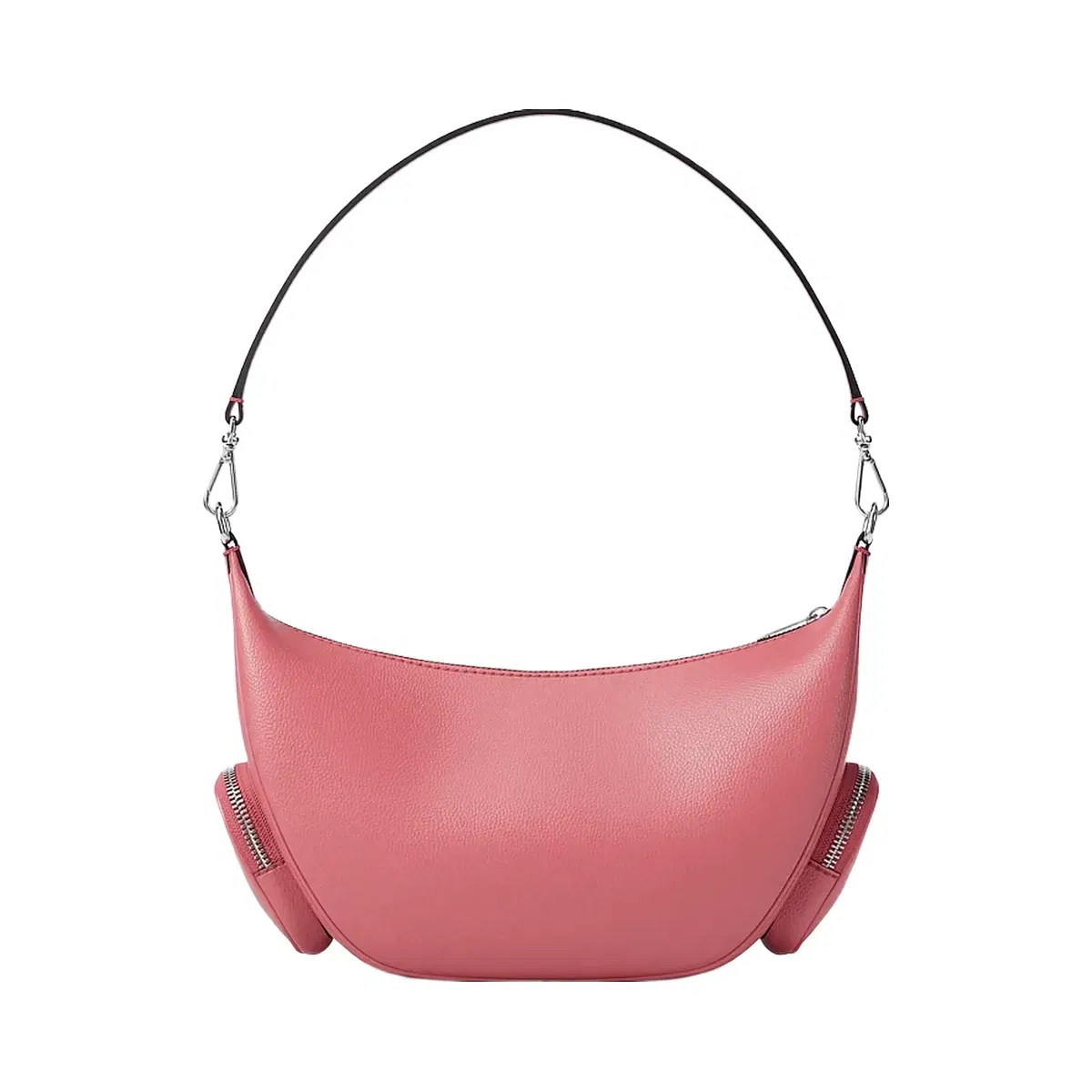 Michael Kors Merritt Medium Pebbled Leather Convertible Shoulder Bag Hibiscus