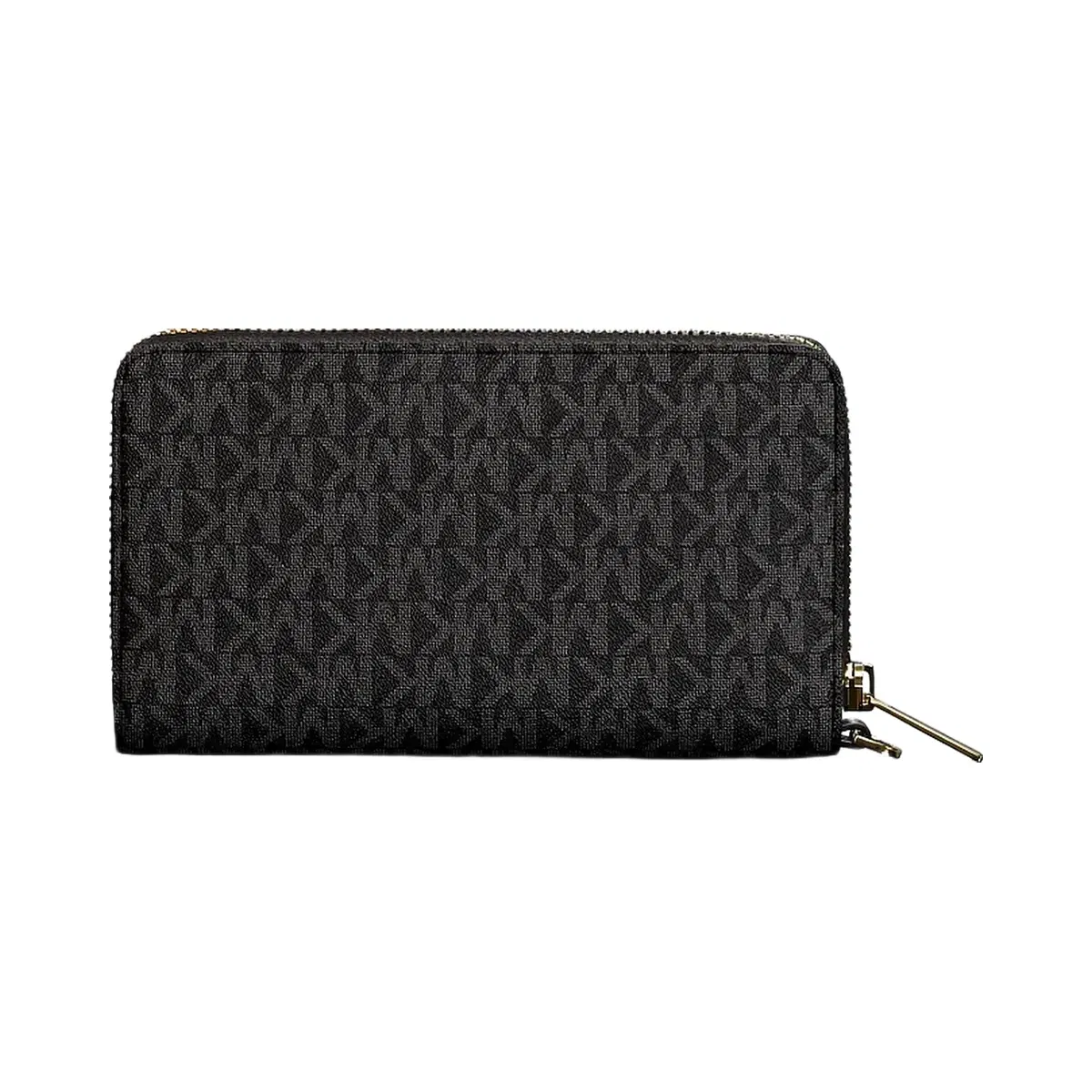 Michael Kors Jet Set Large Signature Logo Smartphone Wallet Black