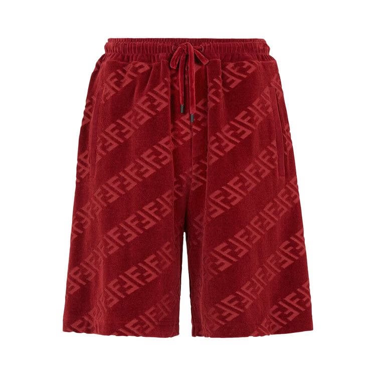 Fendi Bermuda Shorts Rosso
