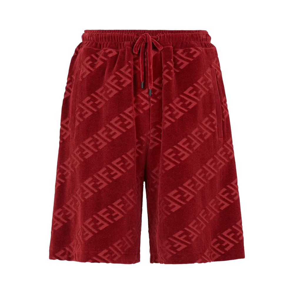 Fendi Bermuda Shorts Rosso