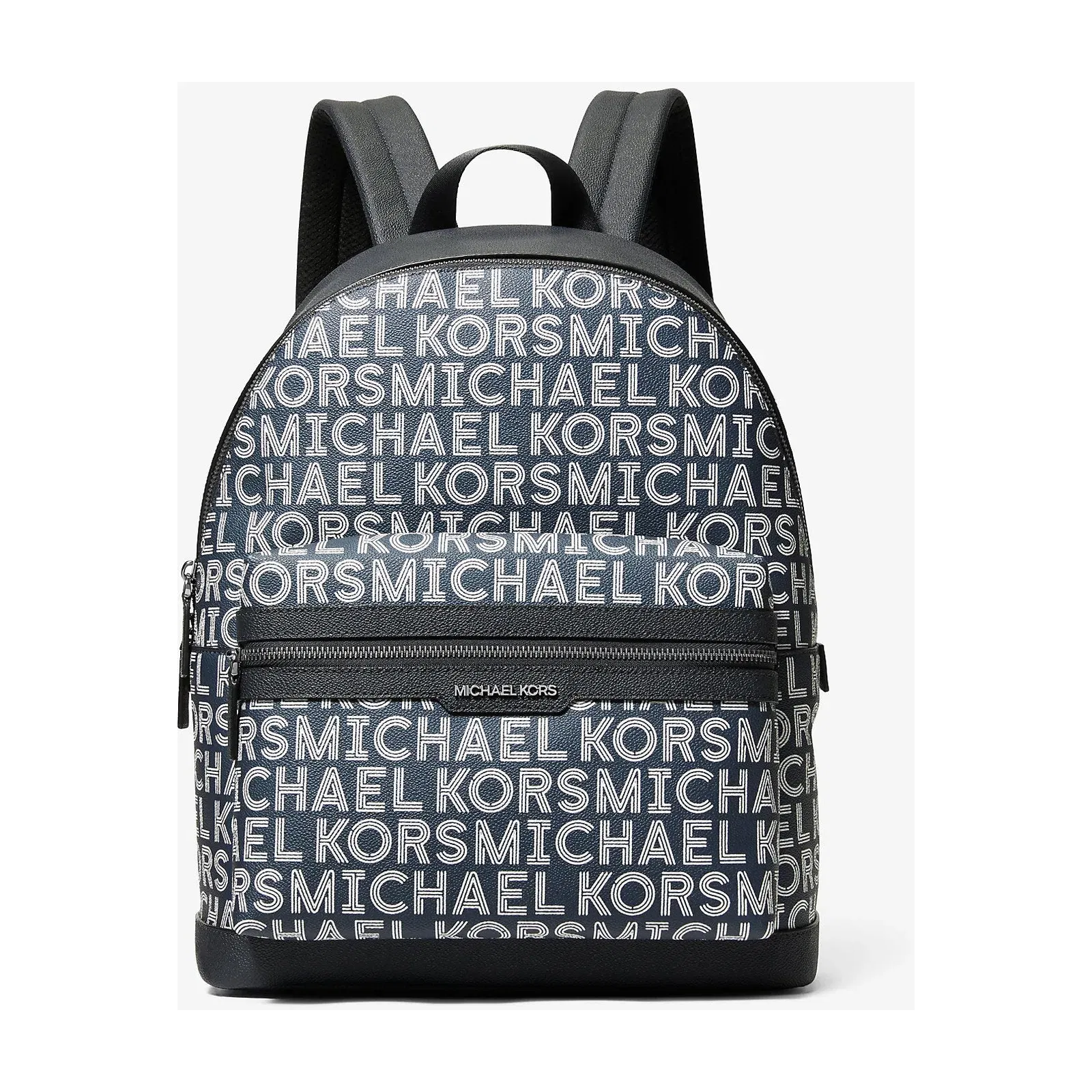 Michael Kors Cooper Medium Graphic Logo Backpack Bright Wht
