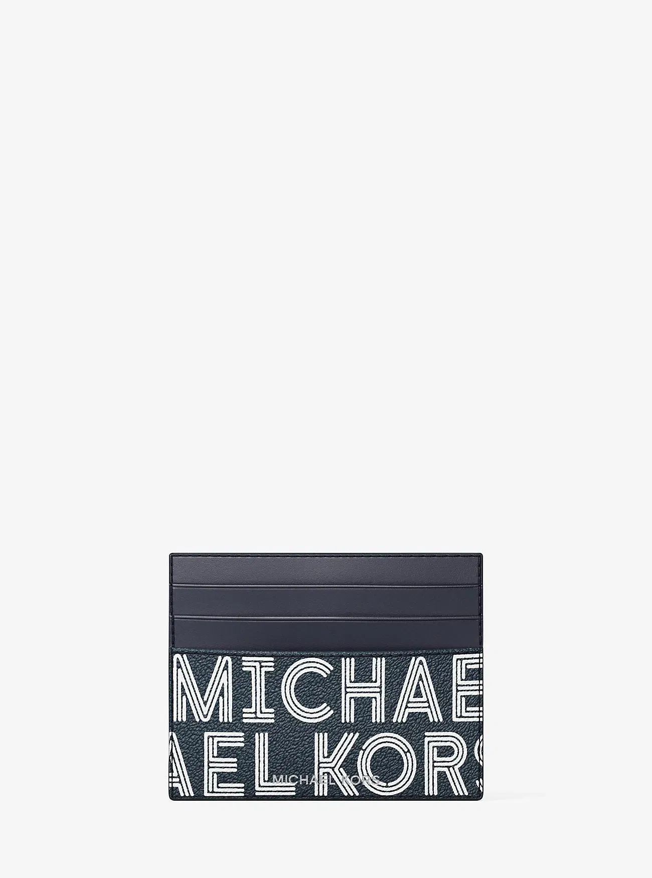 Michael Kors Cooper Graphic Logo Card Case Bright Wht