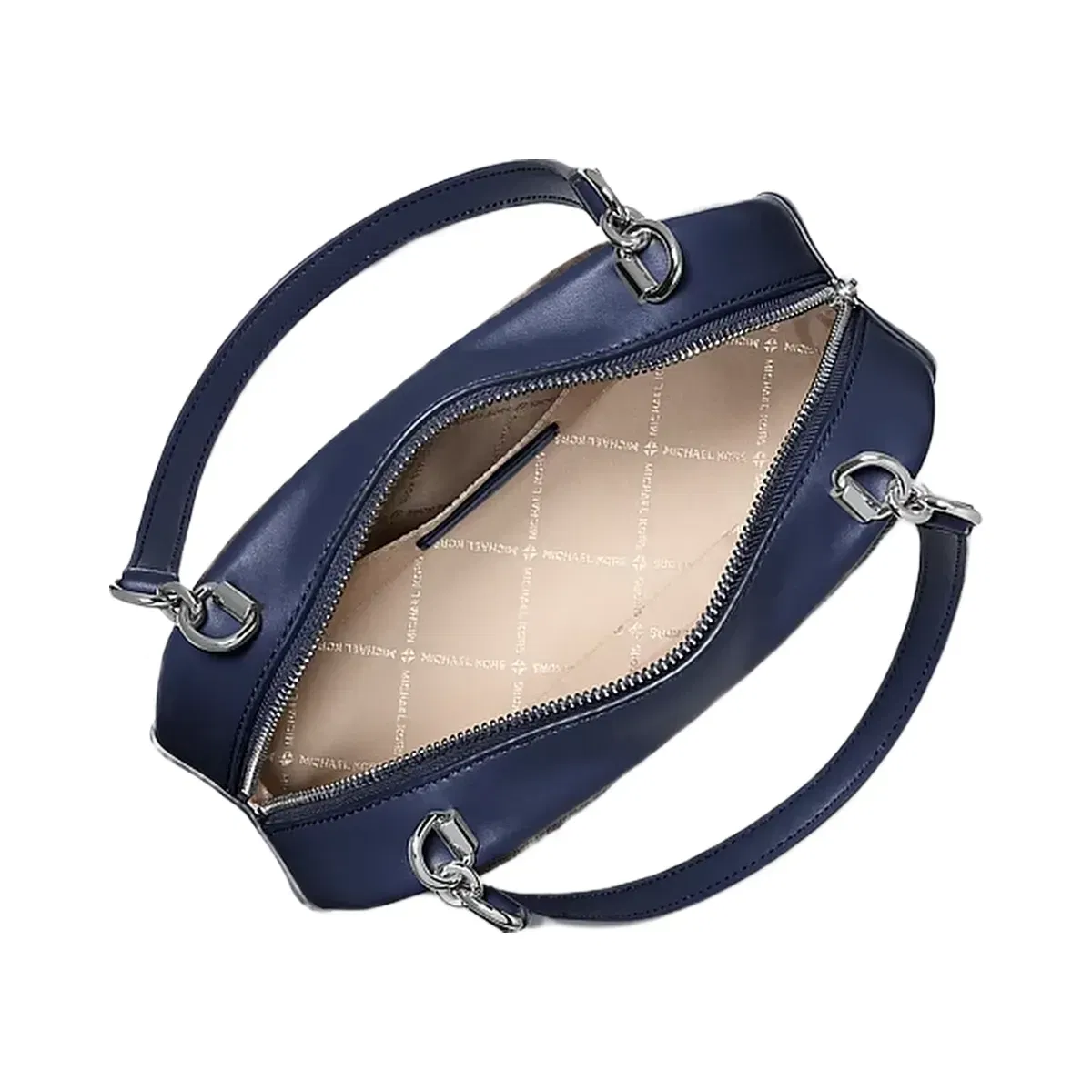 Michael Kors Cecily Small Signature Logo Shoulder Bag Admiral