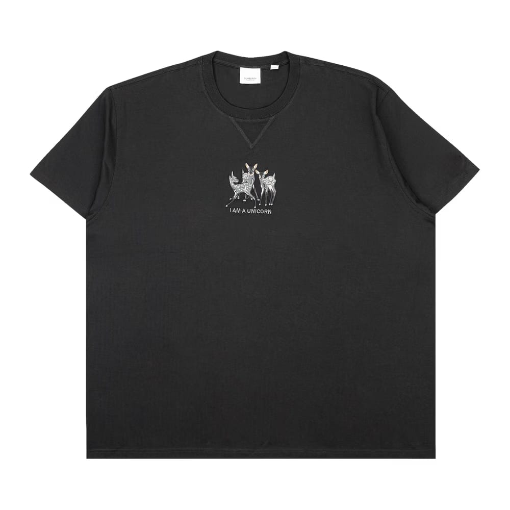 Burberry Brycen Unicorn T-Shirt Black