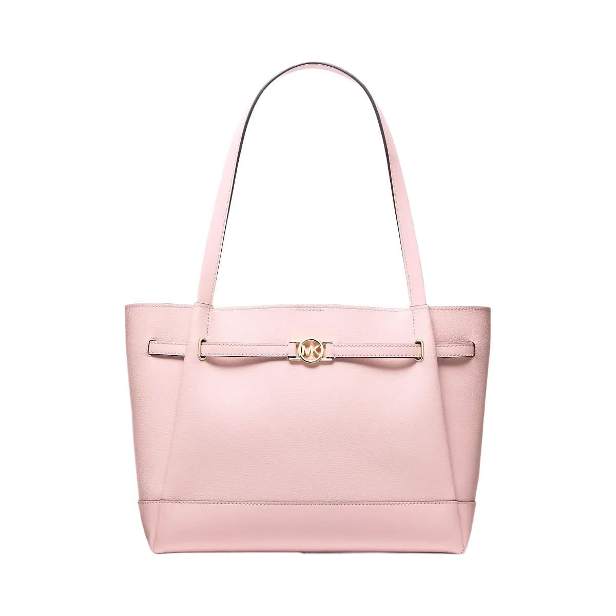 Michael Kors Reed Large Pebbled Leather Tote Bag Powder Blush