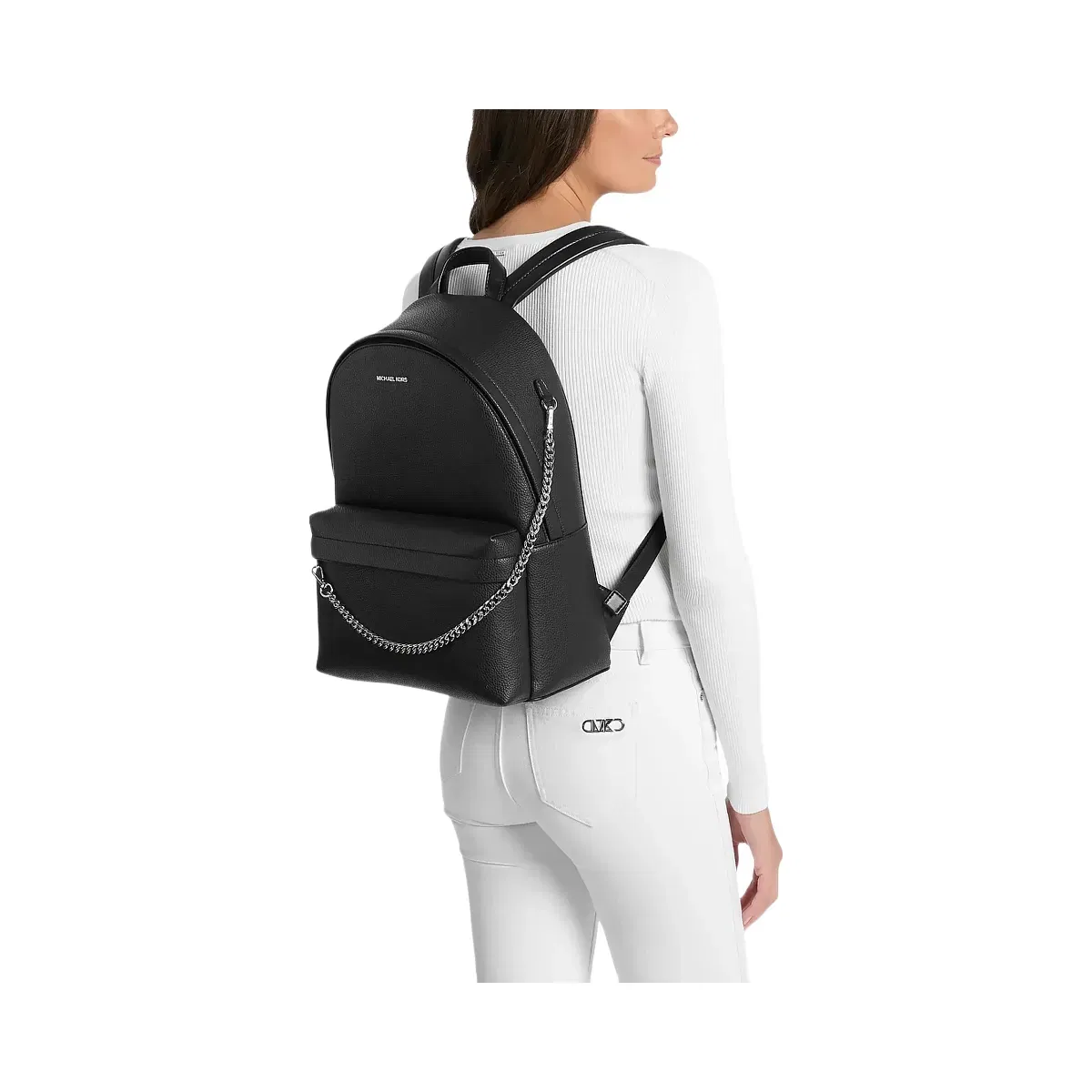 Michael Kors Slater Large Backpack Black