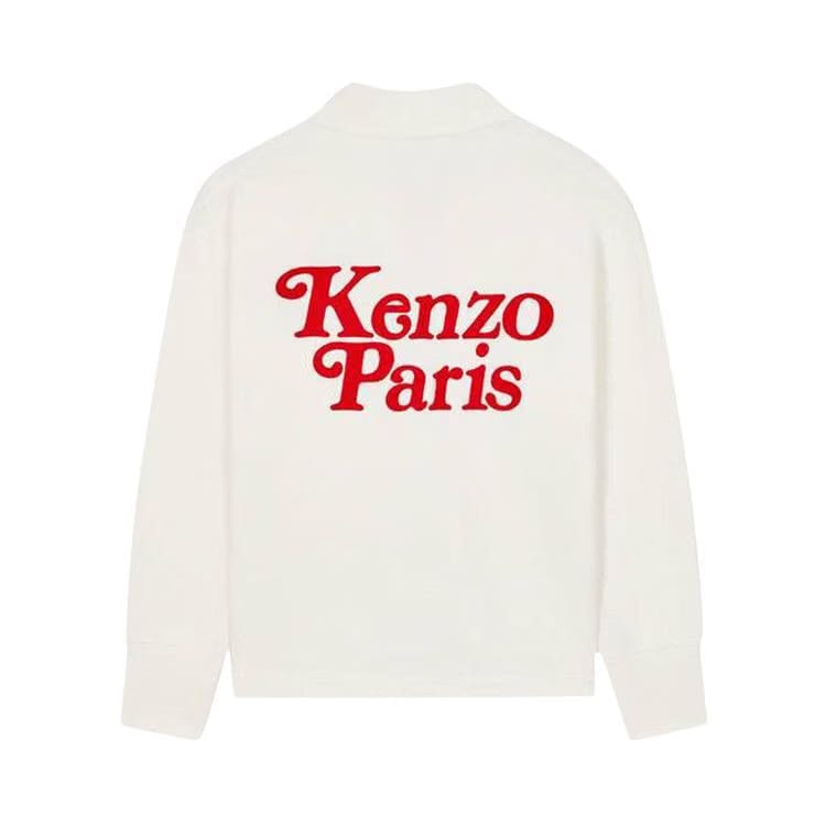 Kenzo x Verdy Embroidered Sweatshirt Cardigan Off White