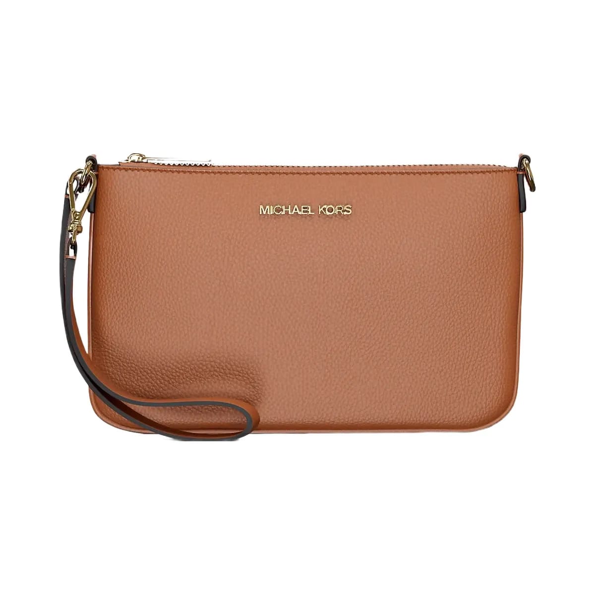 Michael Kors Jet Set Small Pebbled Leather Convertible Wristlet Luggage