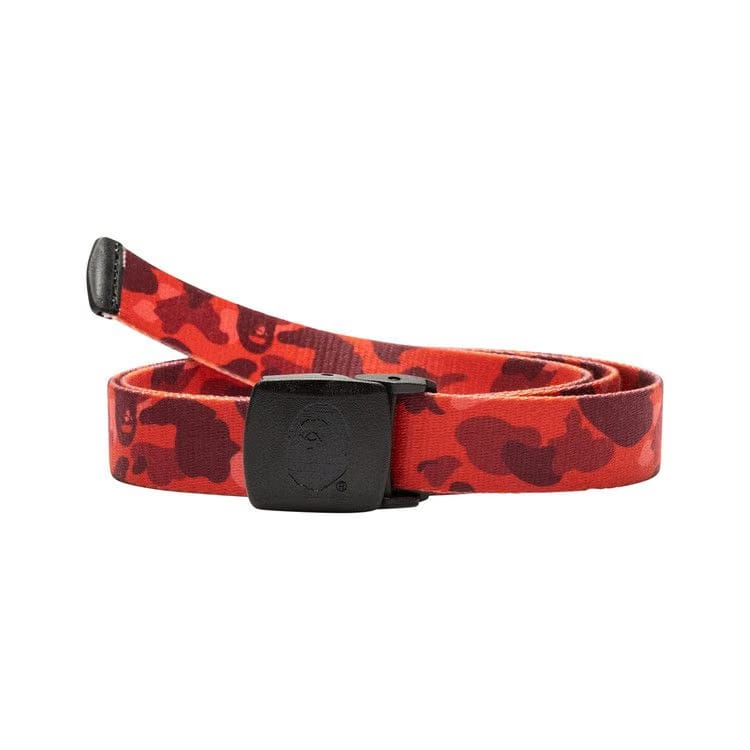 BAPE Color Camo Gi Belt Red