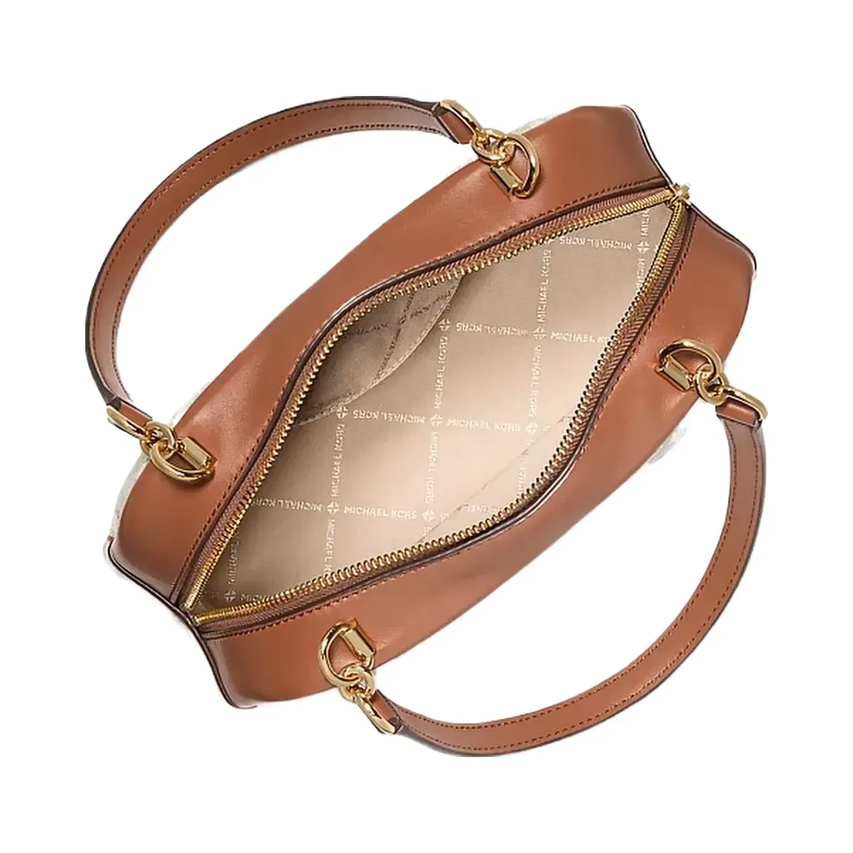 Michael Kors Cecily Small Signature Logo Shoulder Bag Vanilla