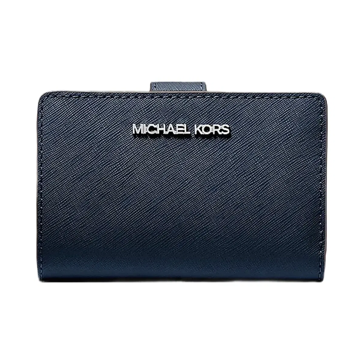 Michael Kors Medium Saffiano Leather Wallet Navy