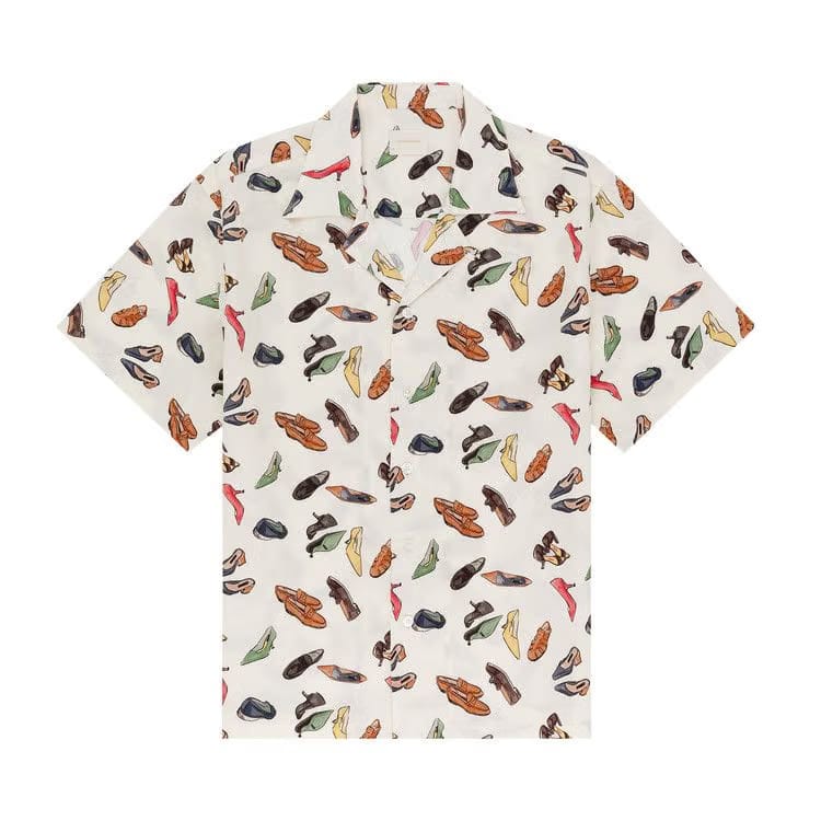 Aimé Leon Dore Printed Leisure Shirt Shoes