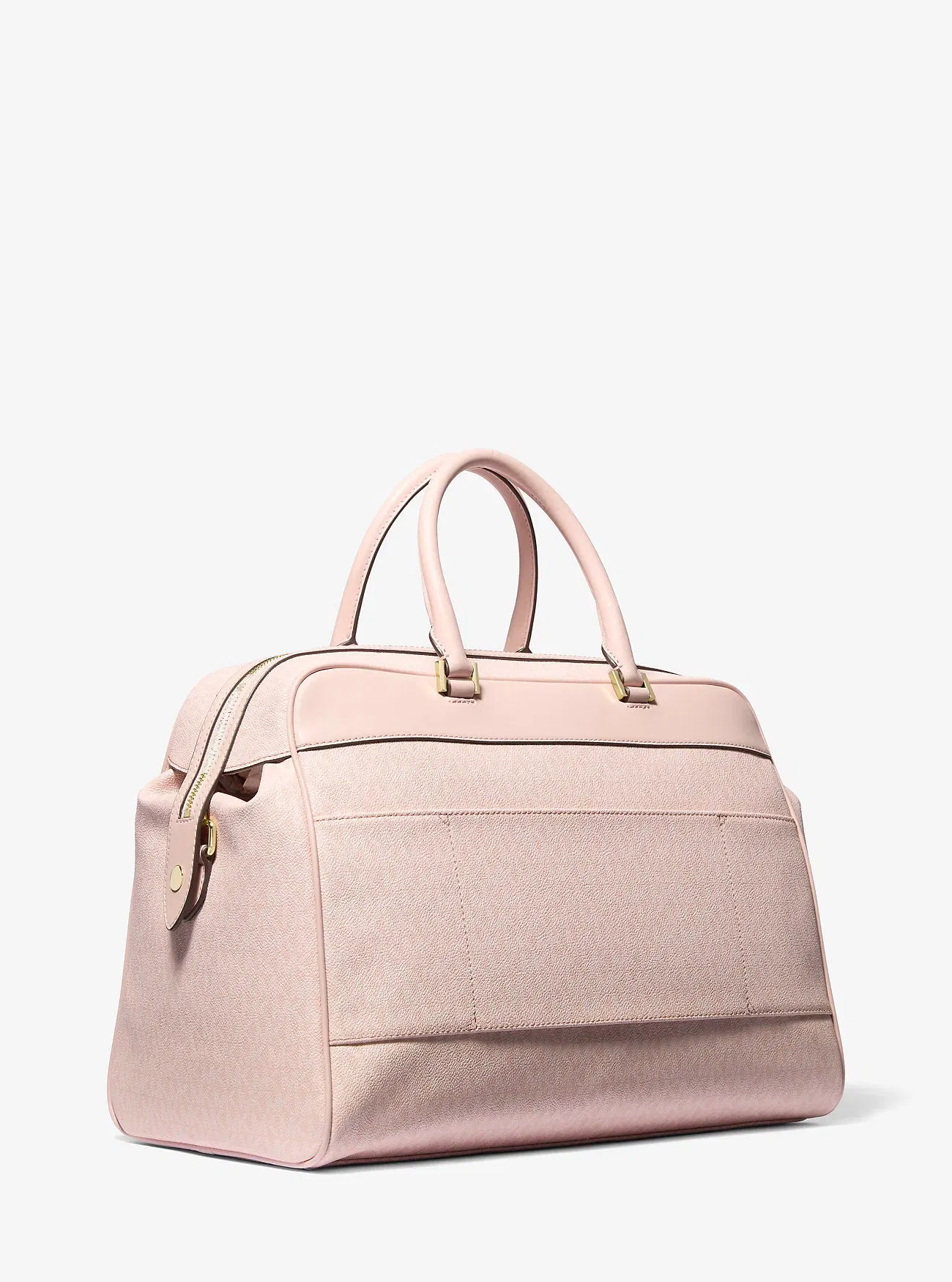 Michael Kors Large Logo Weekender Bag Lt Powder Blush
