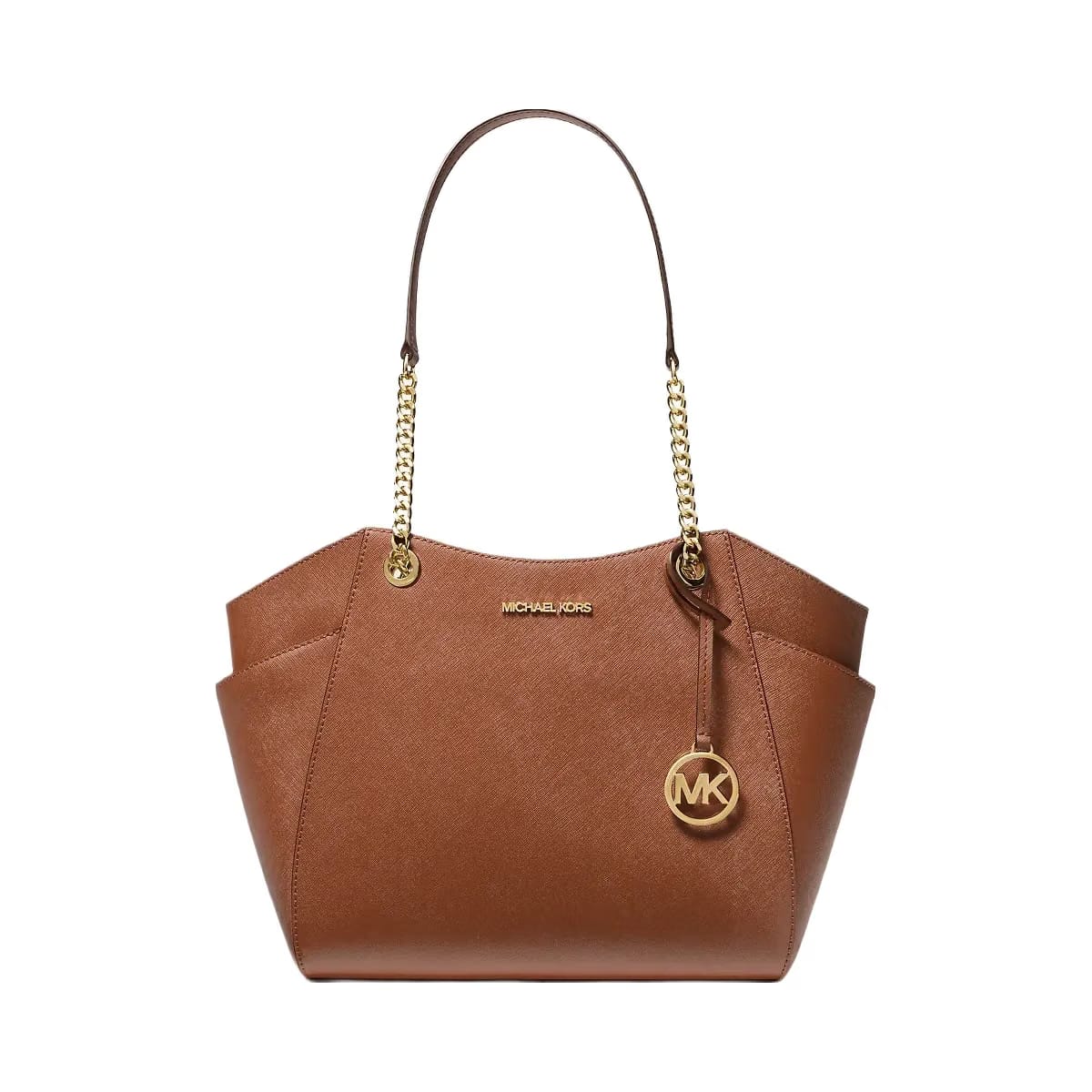 Michael Kors Jet Set Large Saffiano Leather Shoulder Bag Luggage