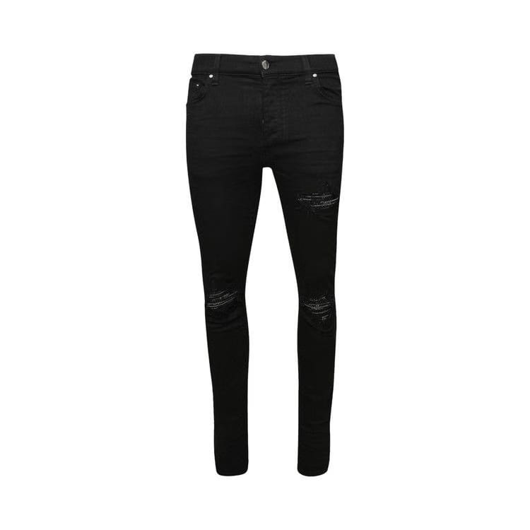Amiri Crystal MX1 Jean Black