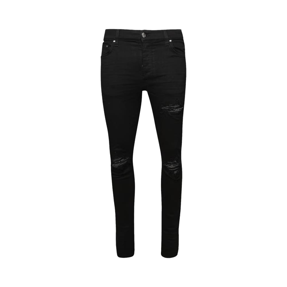 Amiri Crystal MX1 Jean Black
