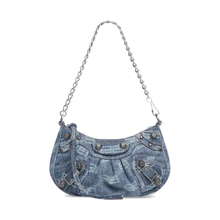 Balenciaga Le Cagole Mini Bag Blue
