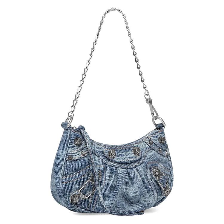 Balenciaga Le Cagole Mini Bag Blue