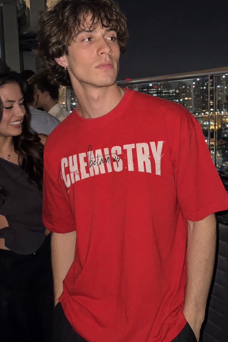 City Off Domes Chemistry Red T-Shirt