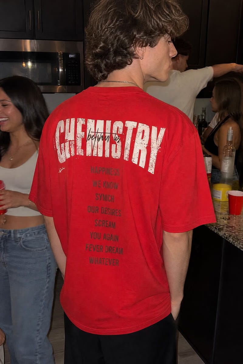 City Off Domes Chemistry Red T-Shirt